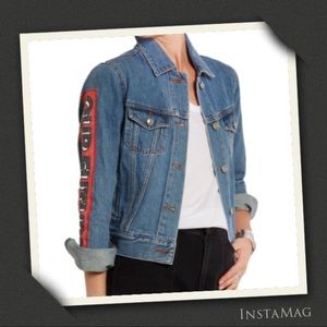 ⭐️HOST PICK⭐️ MARC BY MARC JACOBS Icon Printed Denim Jacket